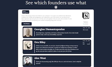 Founder Stacks gallery image