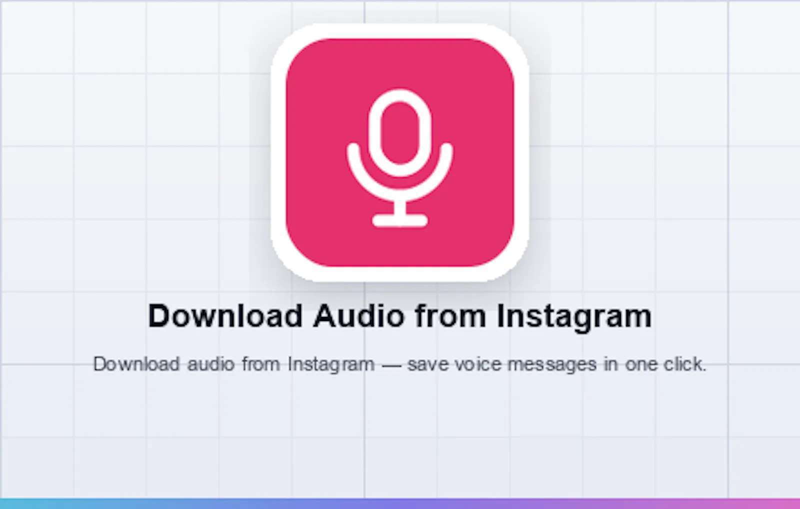 Download Audio from Instagram screenshot 2
