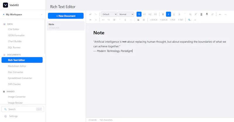 VadeKit screenshot 7