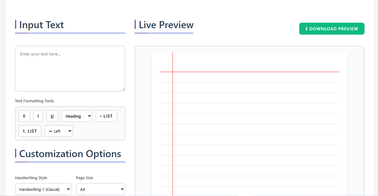 Text to Handwriting gallery image