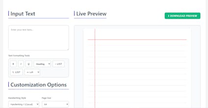 Text to Handwriting gallery image