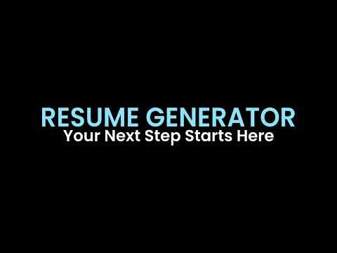 Resume Generator gallery image