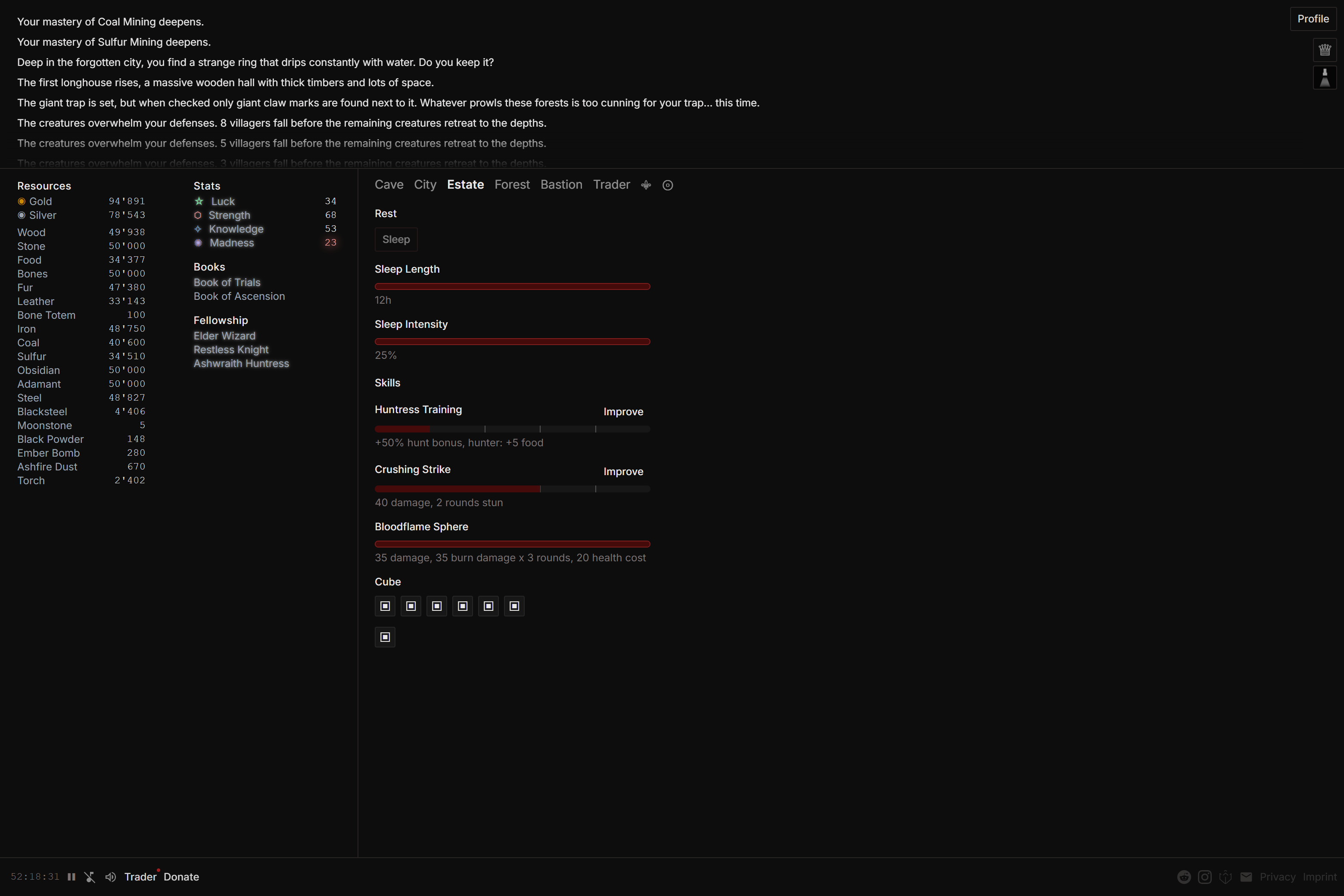 A Dark Cave - Screenshot 5 showing product features and functionality