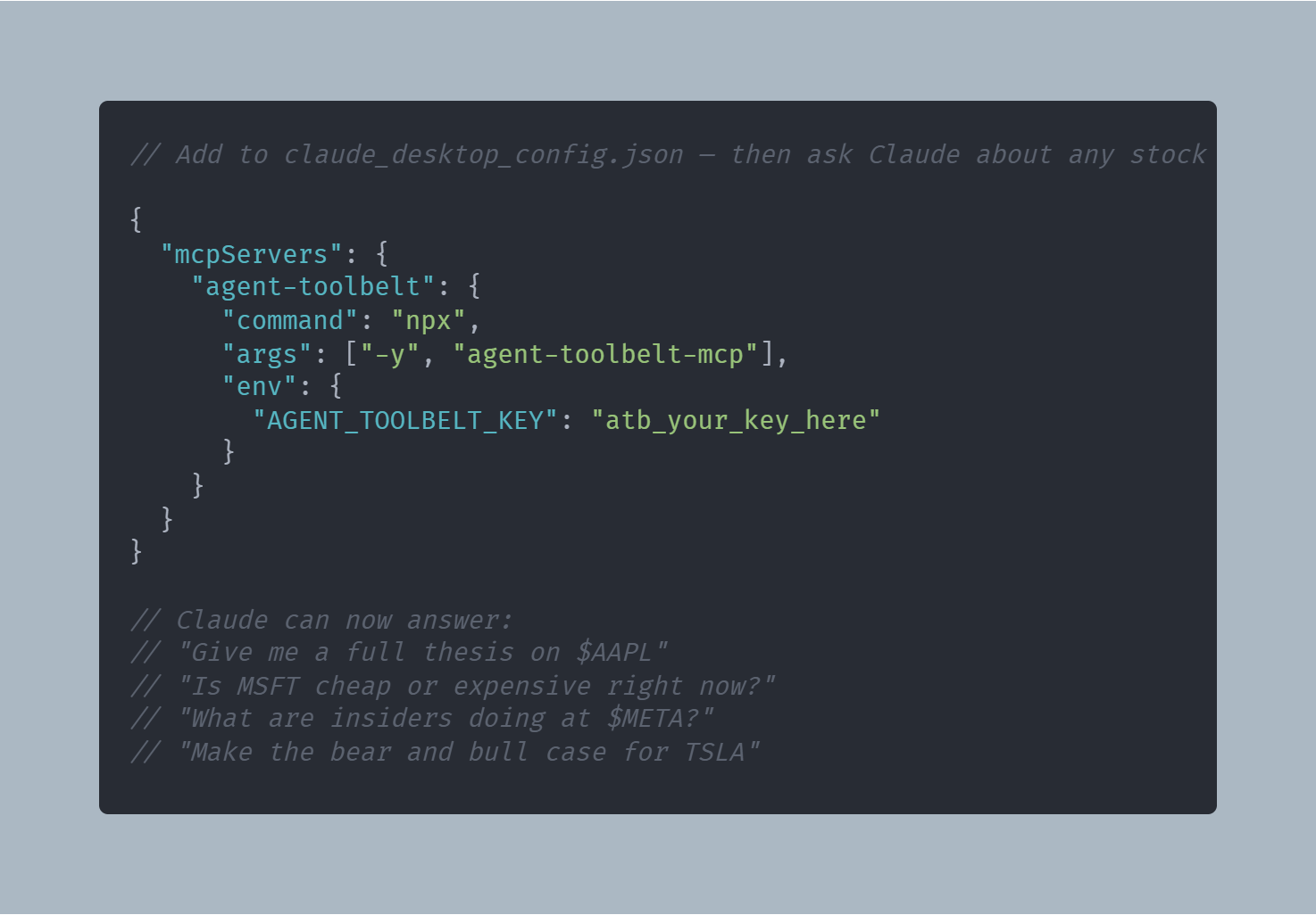 Agent Toolbelt gallery image