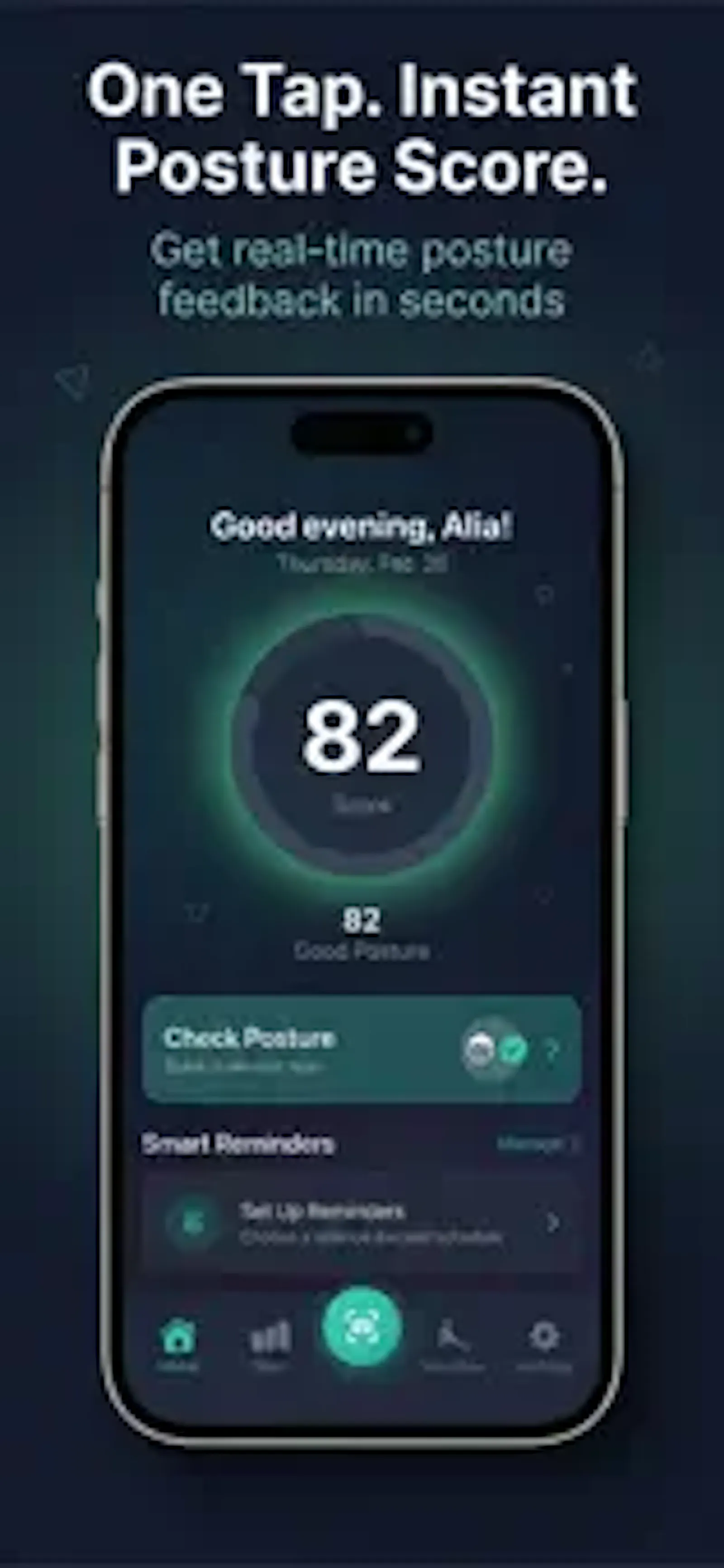 Posturly Posture Reminder App screenshot 3