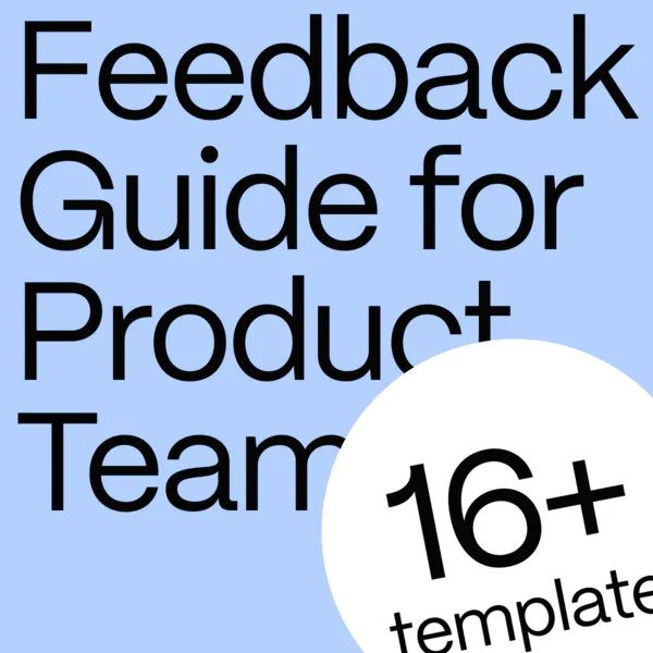 Feedback Guide for Product Teams