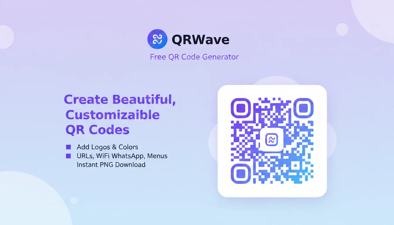 QRWave — Beautiful QR Codes for All gallery image