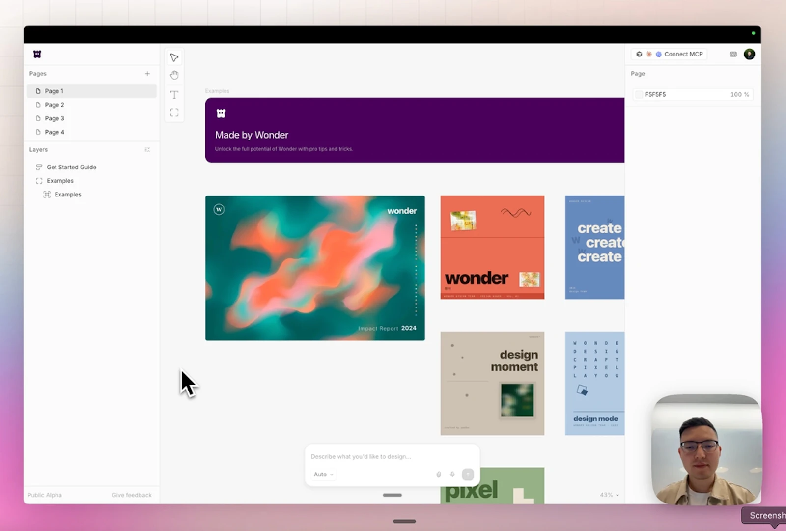 Wonder screenshot 1 (video preview)
