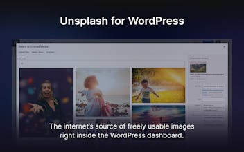 Unsplash for WordPress gallery image