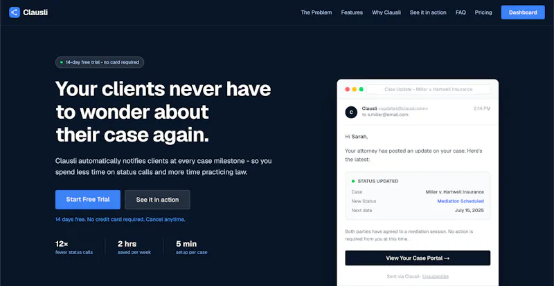 Clausli screenshot 2
