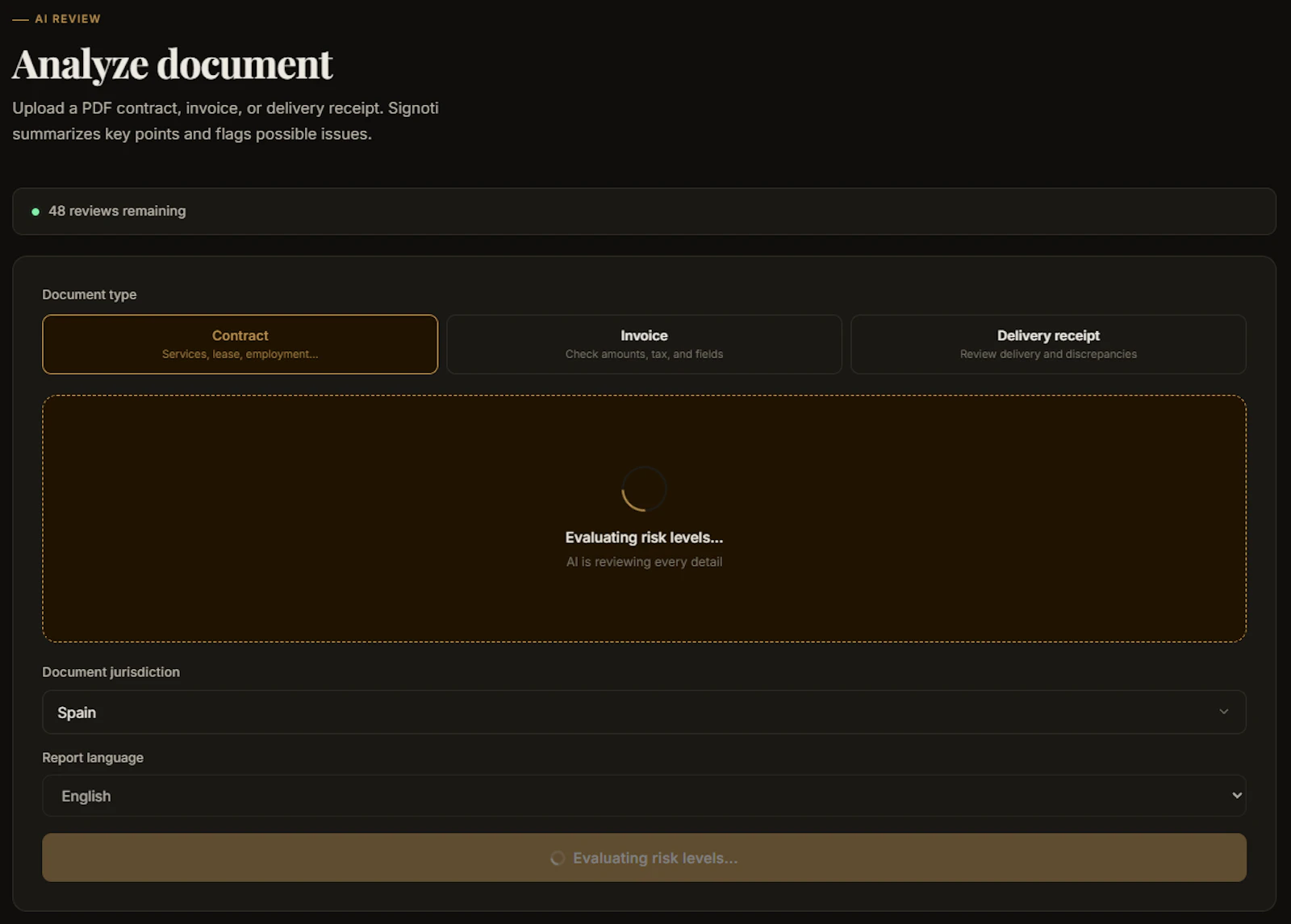 Signoti screenshot 2