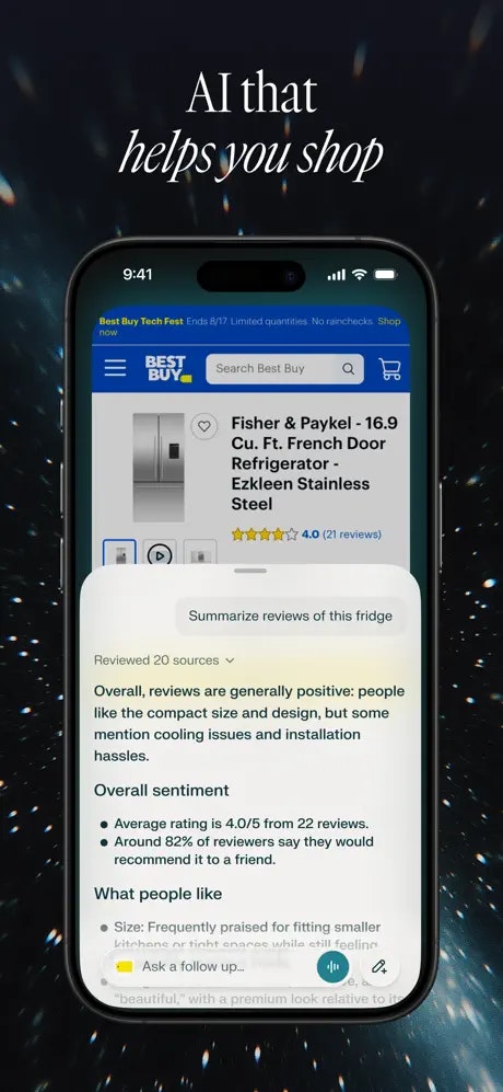 Comet for iOS media 8