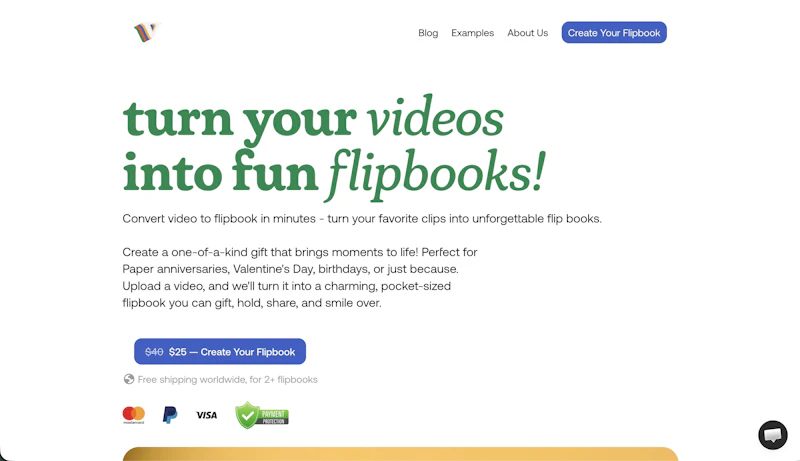 VideoToFlip.com - Turn video to flipbook screenshot 4