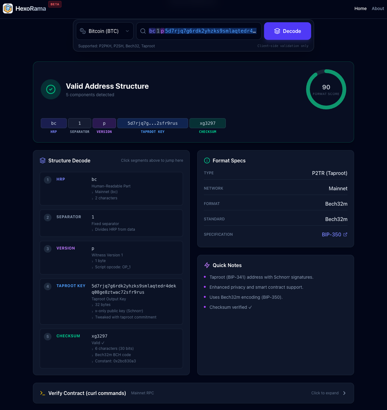 HexoRama - Main product screenshot demonstrating key features and user interface