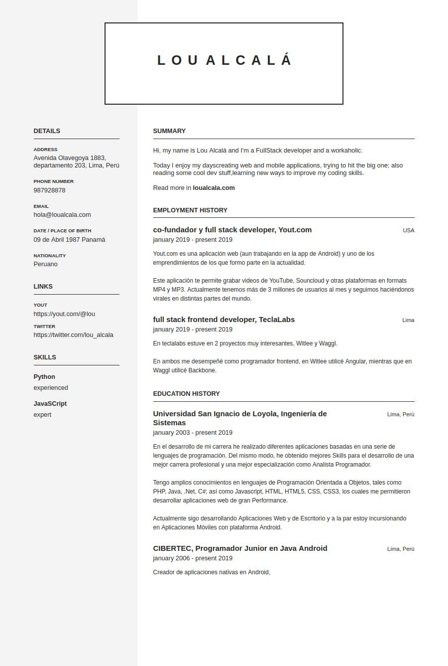 CurriculumVitae.net - CV/Resume + Cover Letter Builder media 3