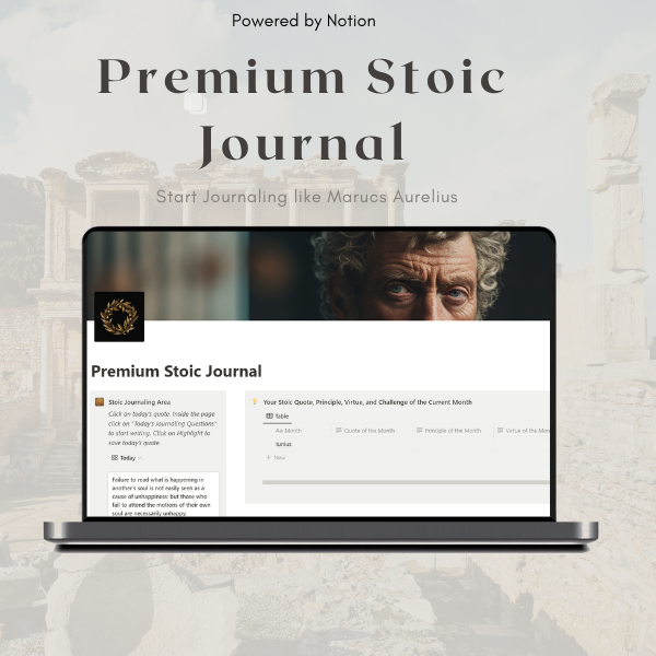 Modèle de journalisation stoïque premium