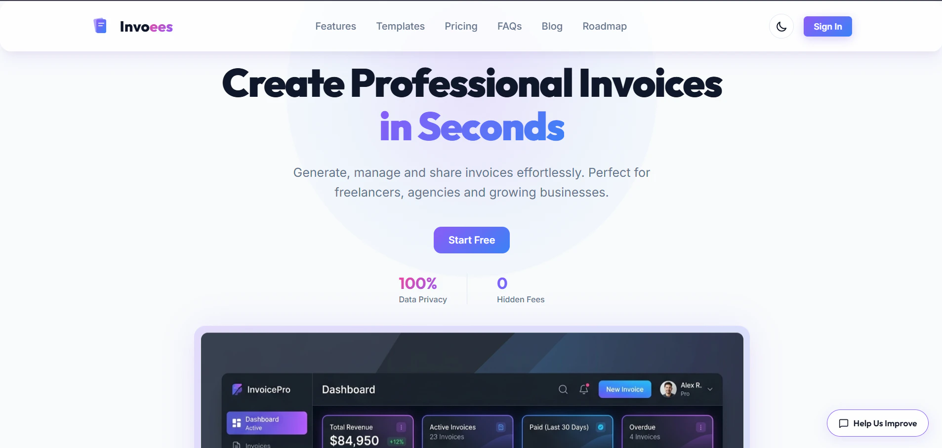 Invoees 截图 2