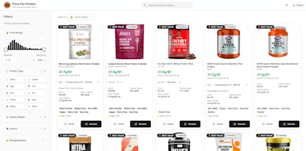 Price Per Protein gallery image