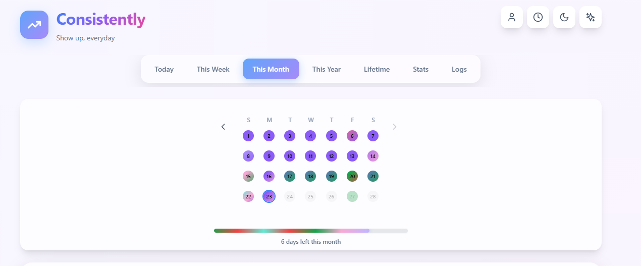 consistently.app gallery image