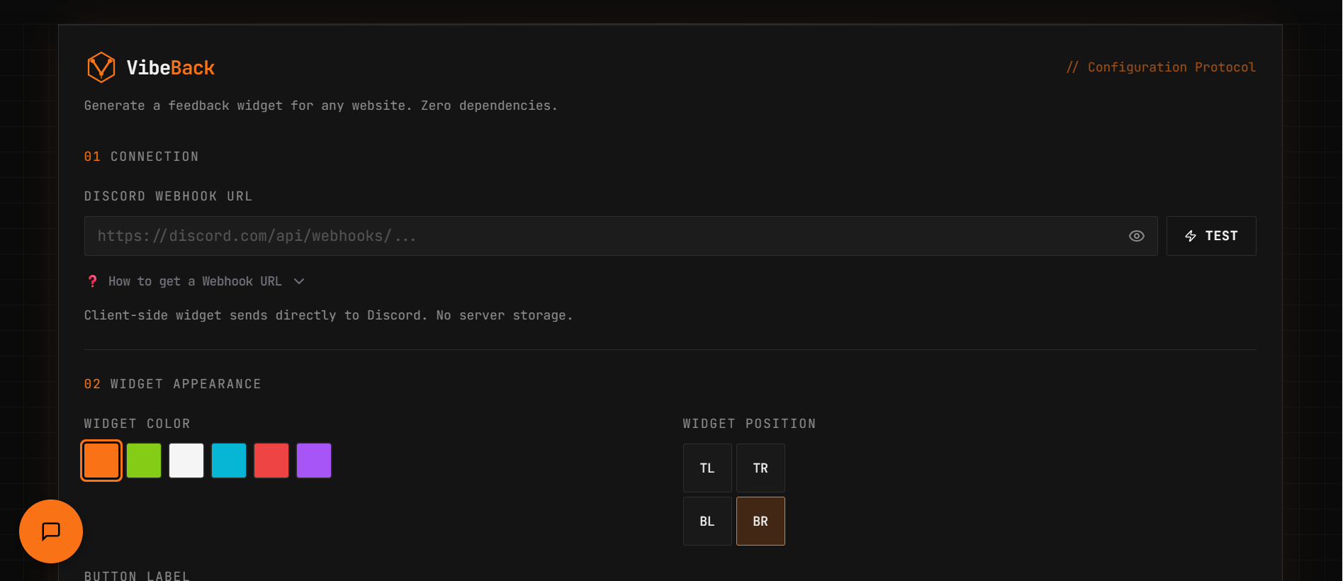 VibeBack - Screenshot 3 showing product features and functionality