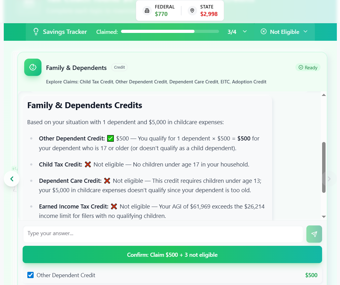 AITaxx.com - Screenshot 5 showing product features and functionality