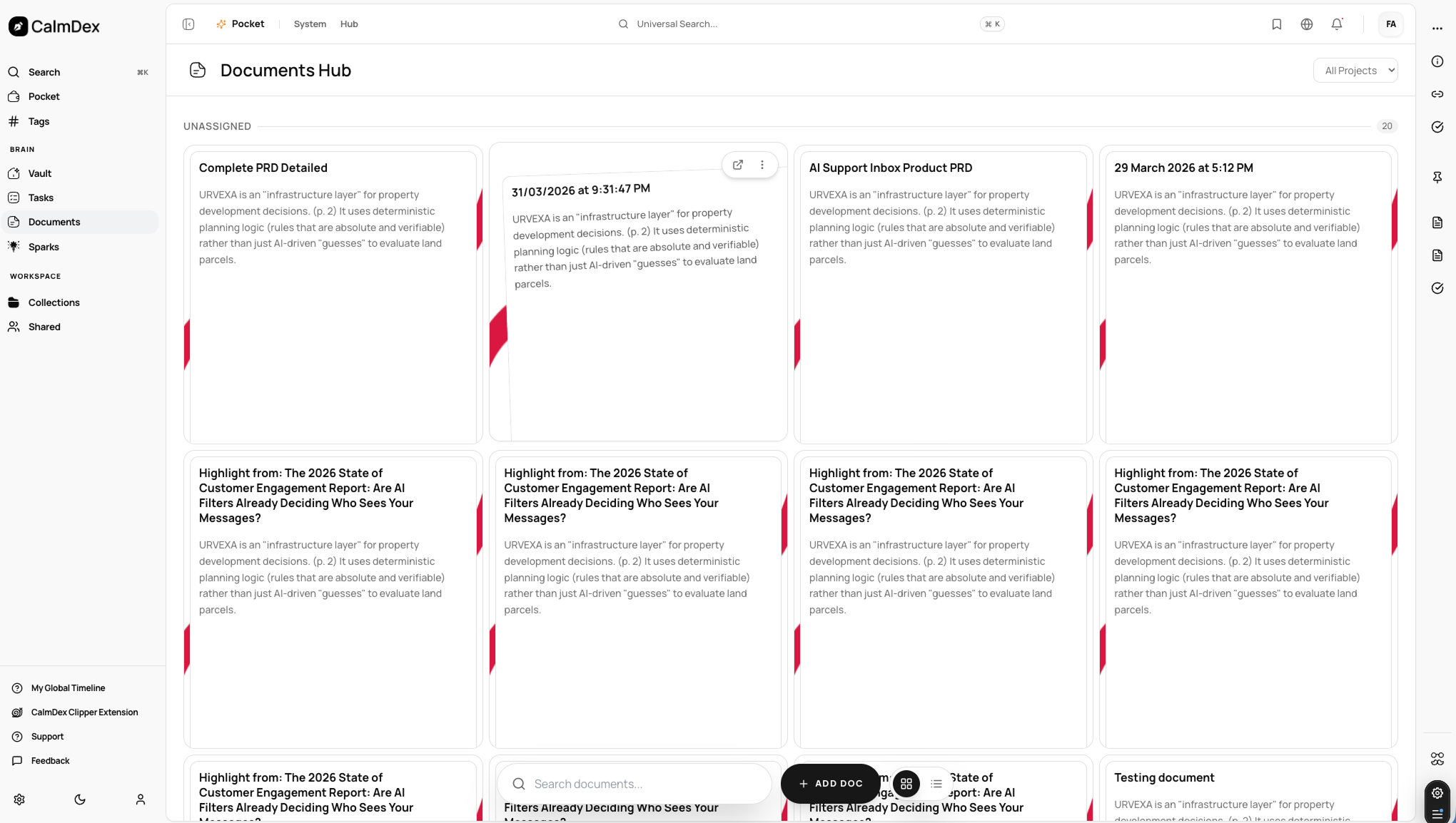 CalmDex gallery image