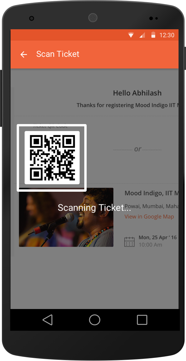Entry Management App for College Events gallery image
