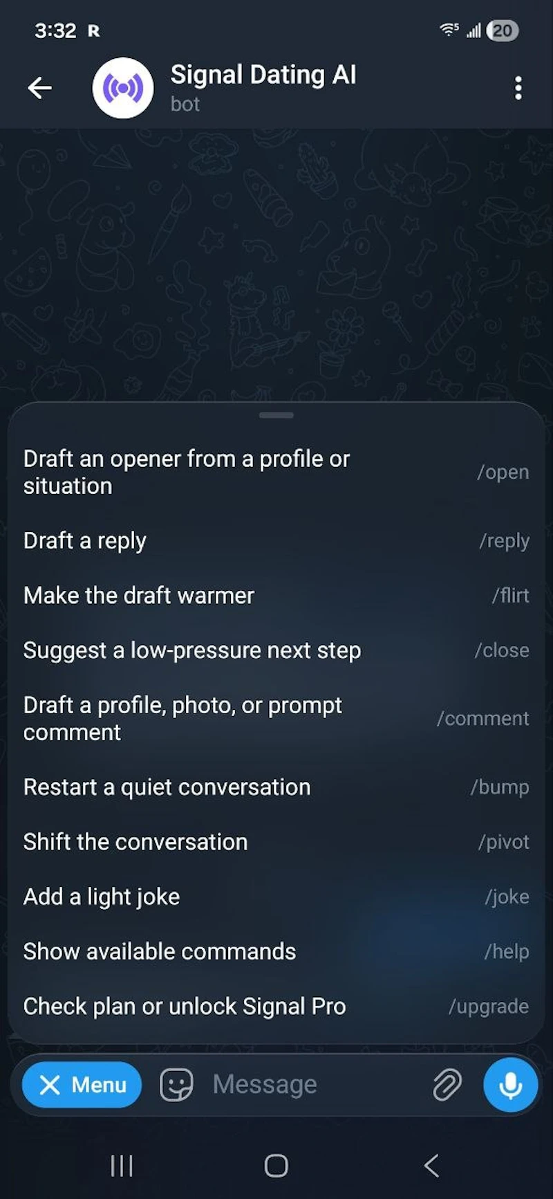 Signal Dating AI screenshot 2