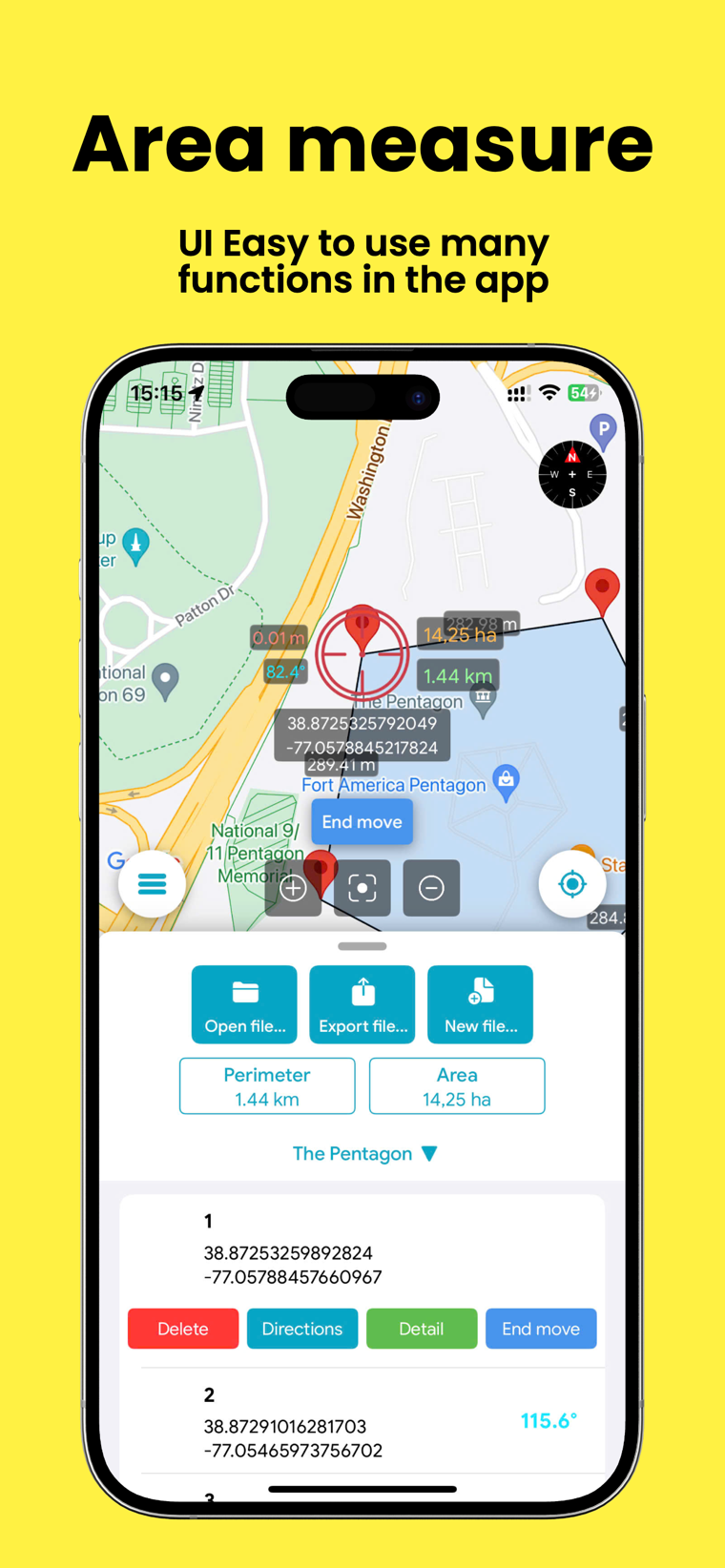 MapPin - Fields Area Measure Map gallery image