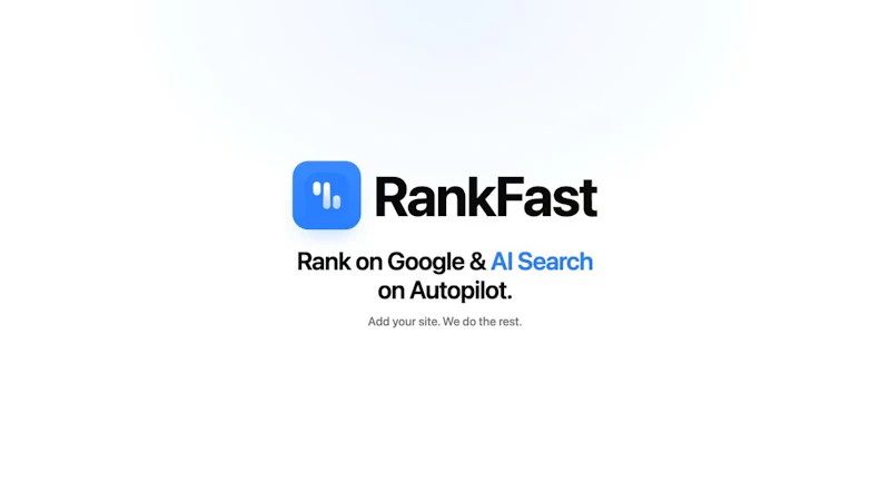 RankFast screenshot 1 (video preview)