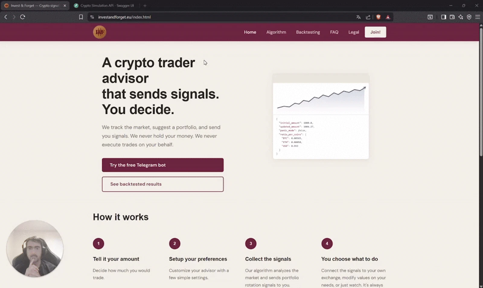 Invest & Forget screenshot 1 (video preview)