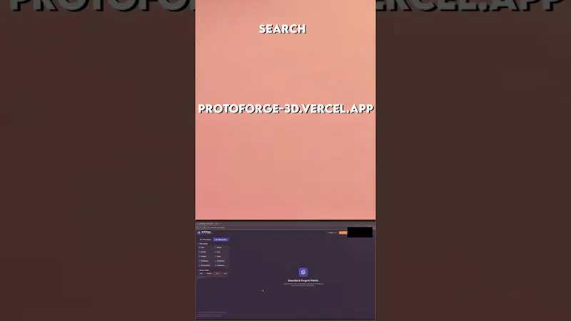 ProtoForge screenshot 1 (video preview)