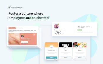Une représentation visuelle de ThriveSparrow qui cultive une culture axée sur les priorités des employés.