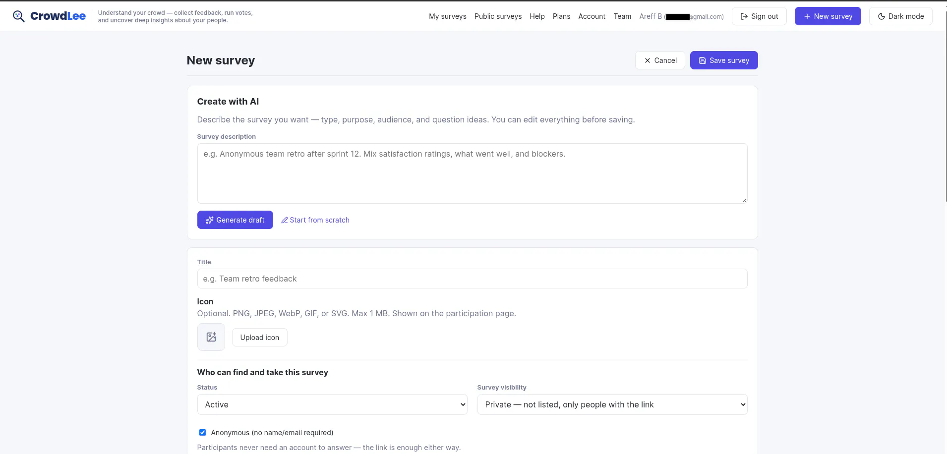 CrowdLee · Surveys & Insights gallery image