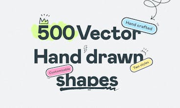 500 Vector Hand Drawn gallery image