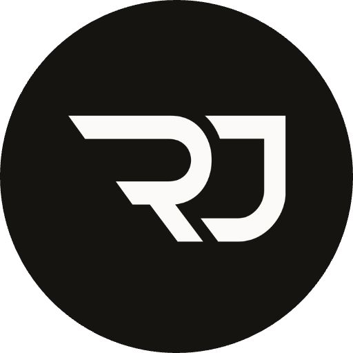 RoamJet - Product Hunt launch logo and brand identity