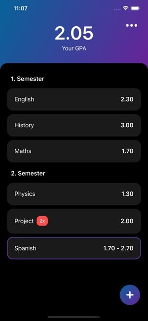 GradeCalc - GPA Calculator gallery image