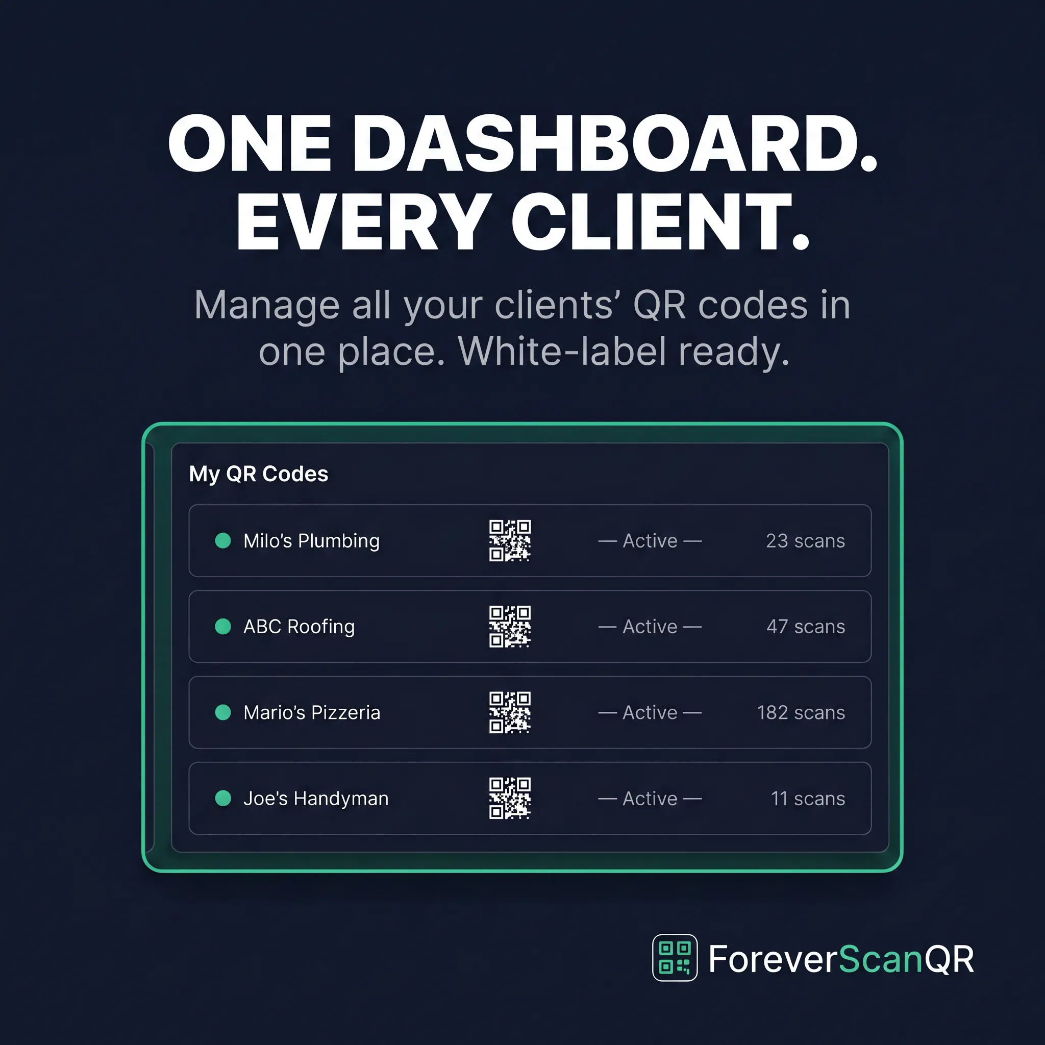 ForeverScan QR gallery image