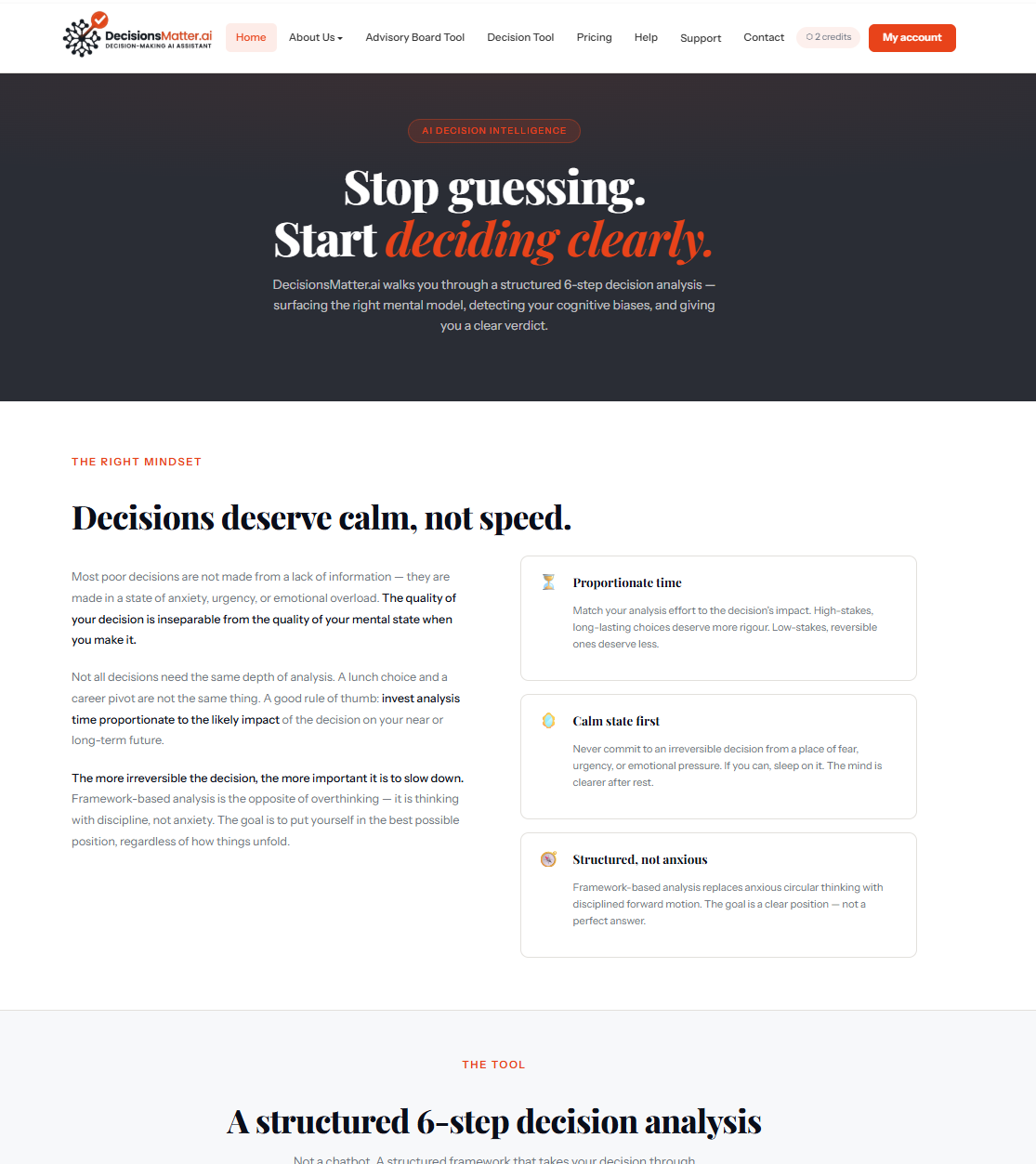 DecisionsMatter.ai- Decisions Assistant gallery image