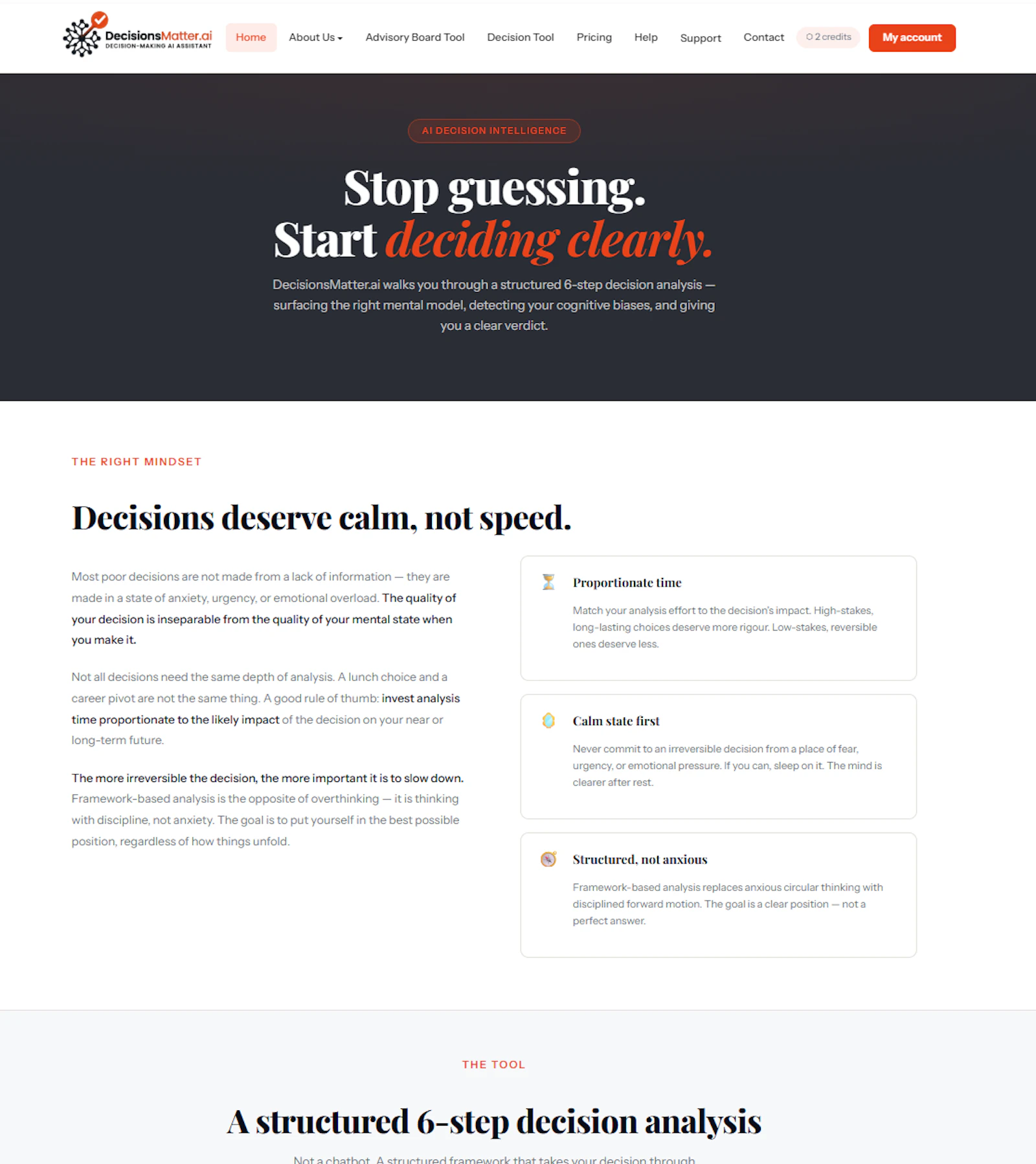 DecisionsMatter.ai- Decisions Assistant screenshot 2