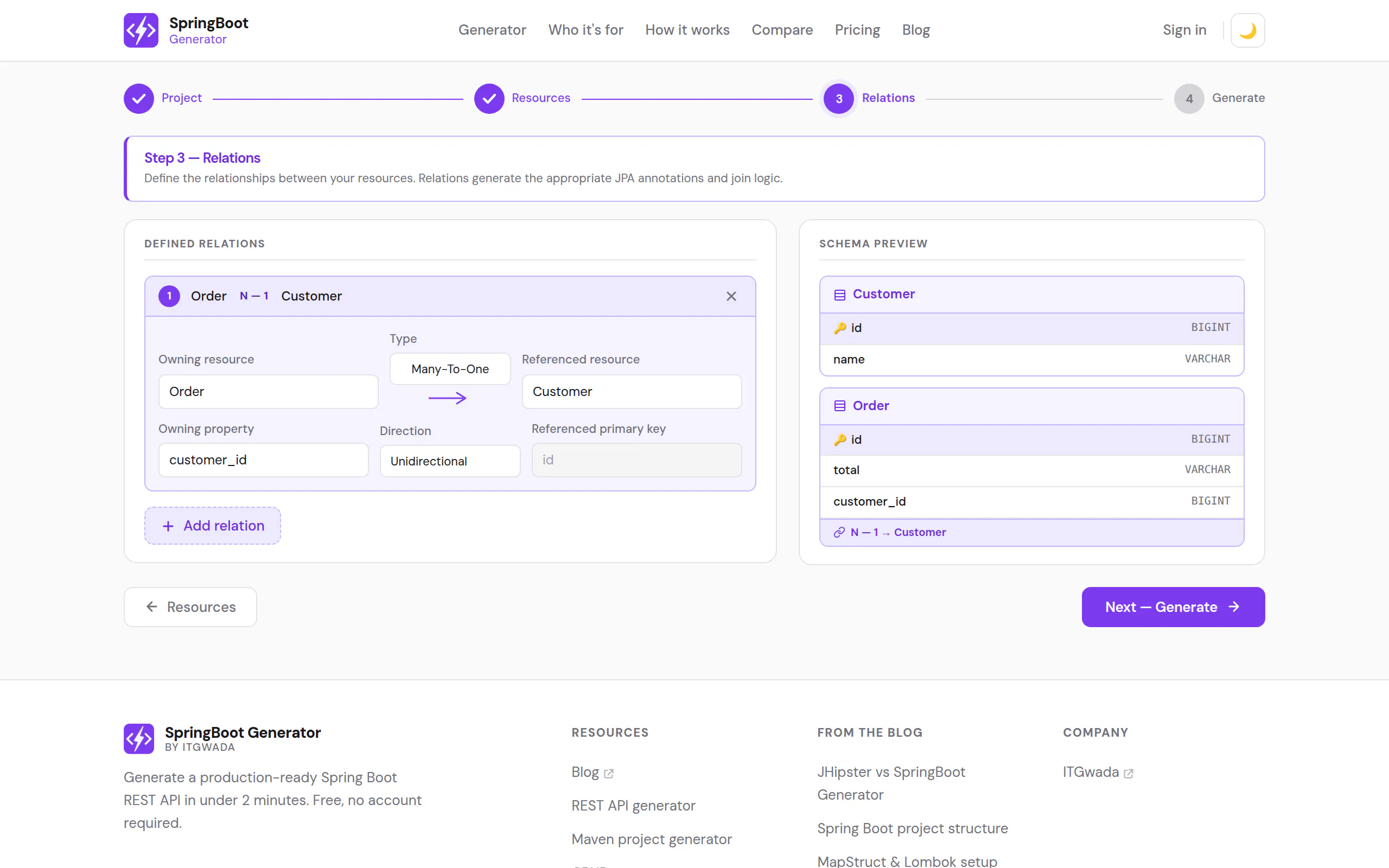 SpringBoot Generator gallery image