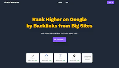 Backlinks Finder gallery image