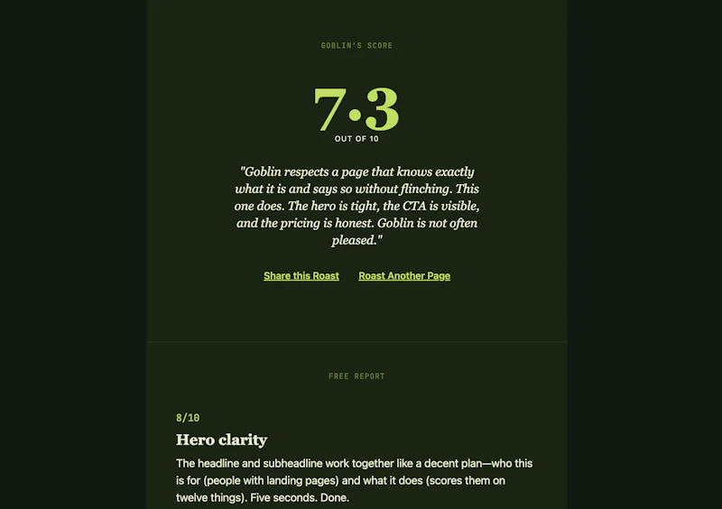 PageGoblin screenshot 2