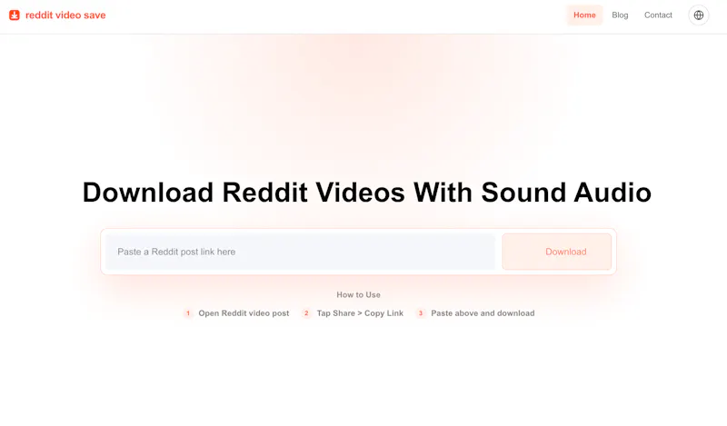 Reddit Video Save screenshot 1