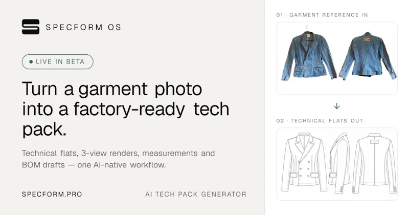 SpecForm OS screenshot 2