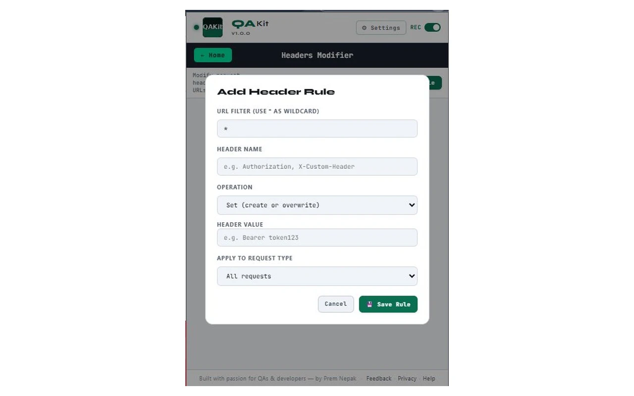 QAKit screenshot 6