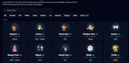 PalWorld Calculator gallery image