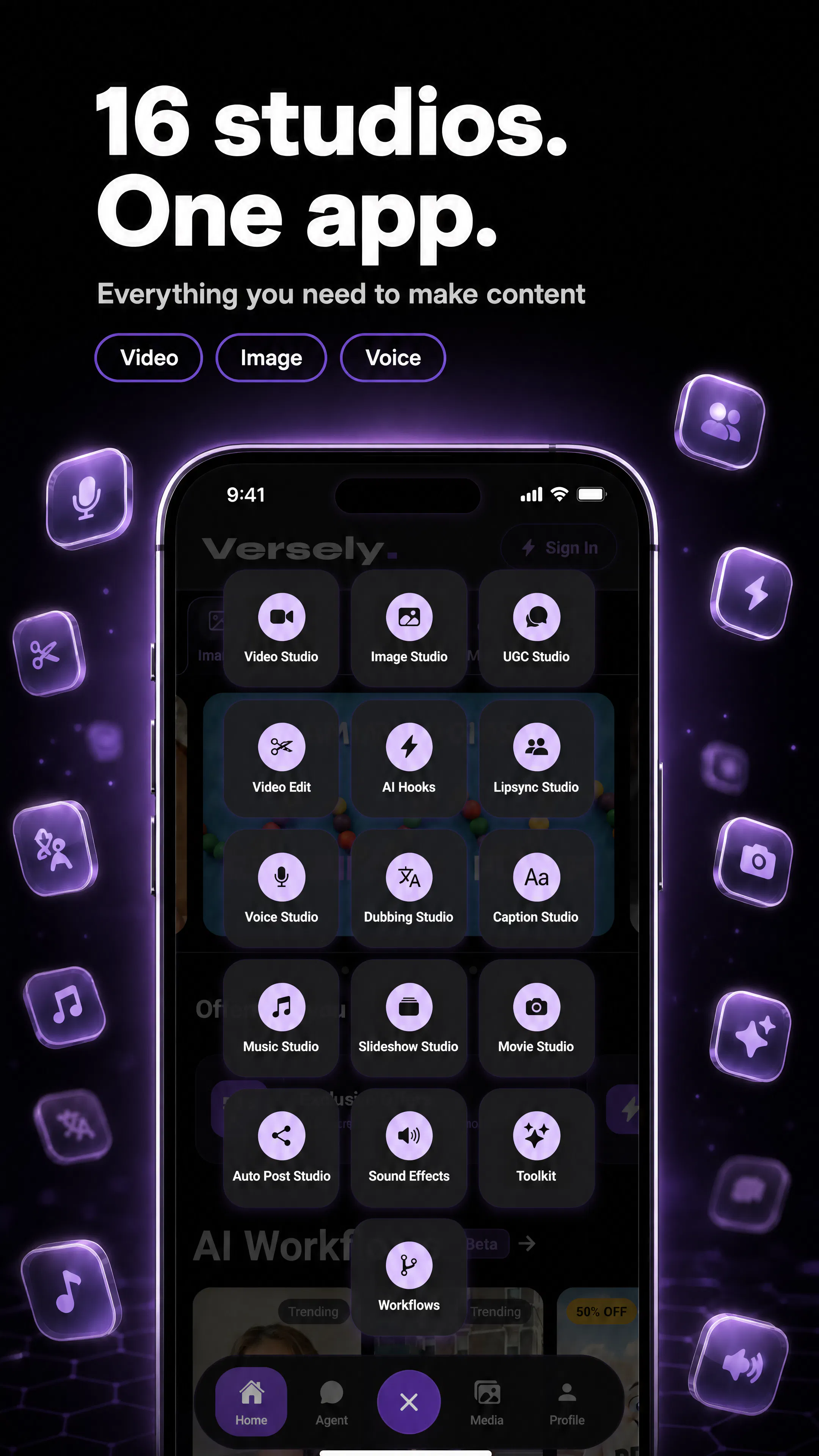 Versely - AI Ads & UGC Maker gallery image