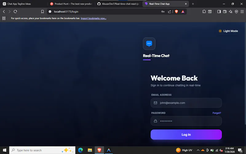 Chat app  screenshot 8