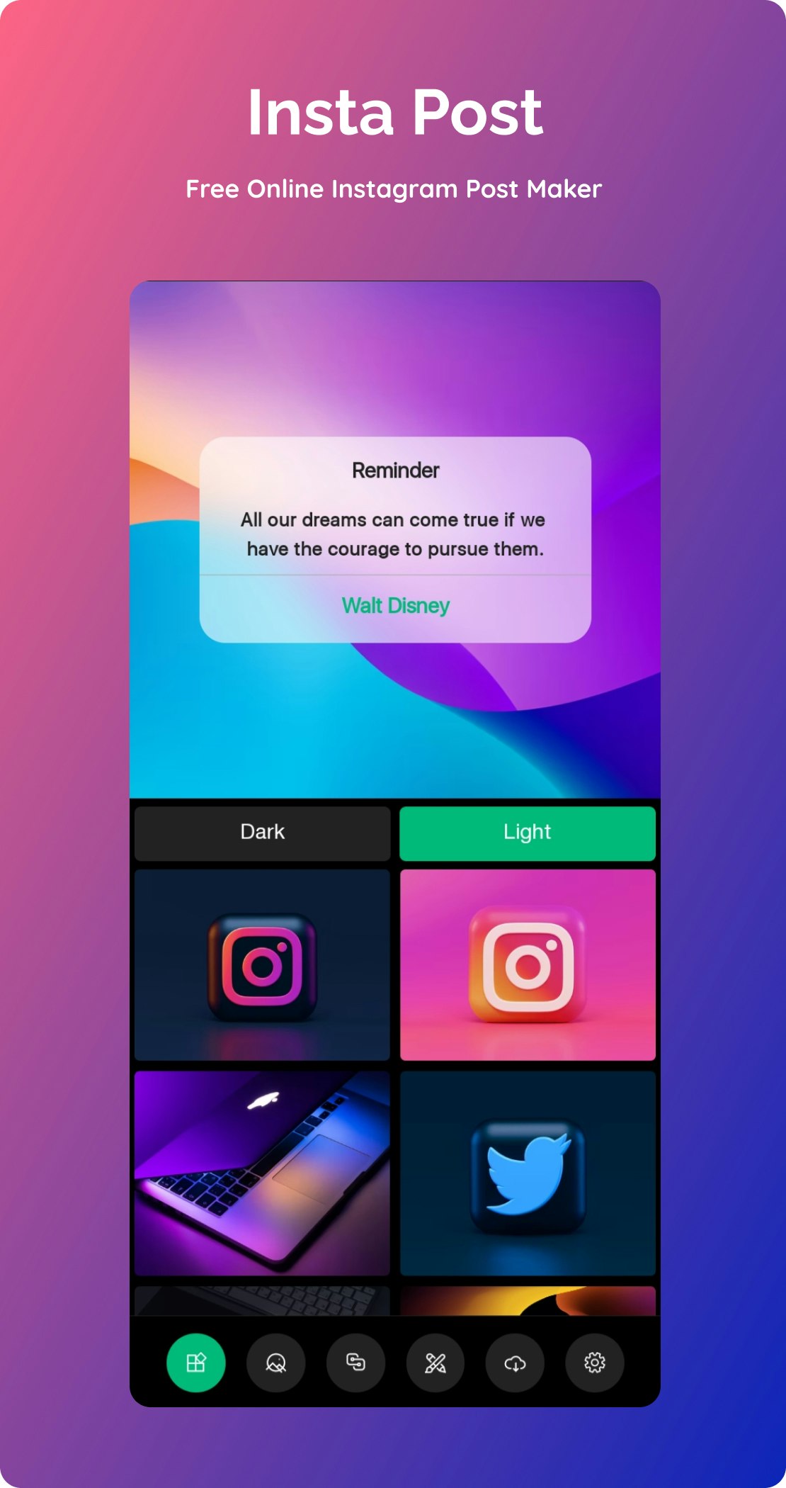 Insta Editor gallery image